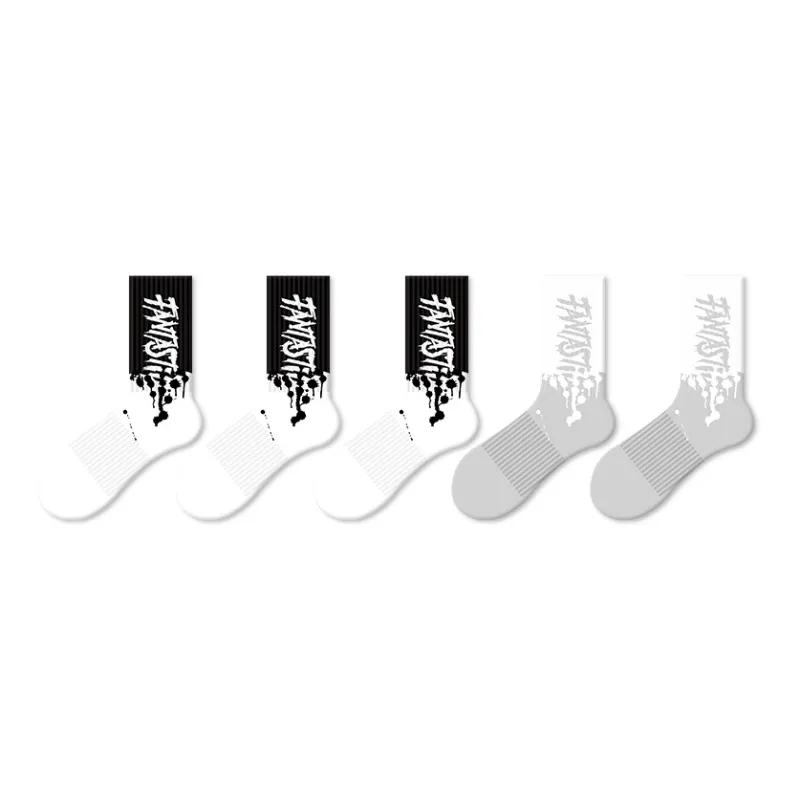 JKN Unisex Mid Calf Socks-5