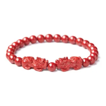 Sweet Kisses Reconstructed Cinnabar Bracelets Unisex