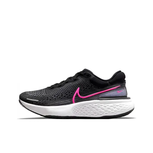 Nike ZoomX Invincible Run Flyknit Black Hyper Pink Women's