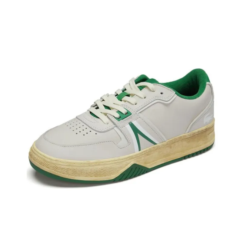 LACOSTE Low-Top Skateboard Shoes Men's Gray-1