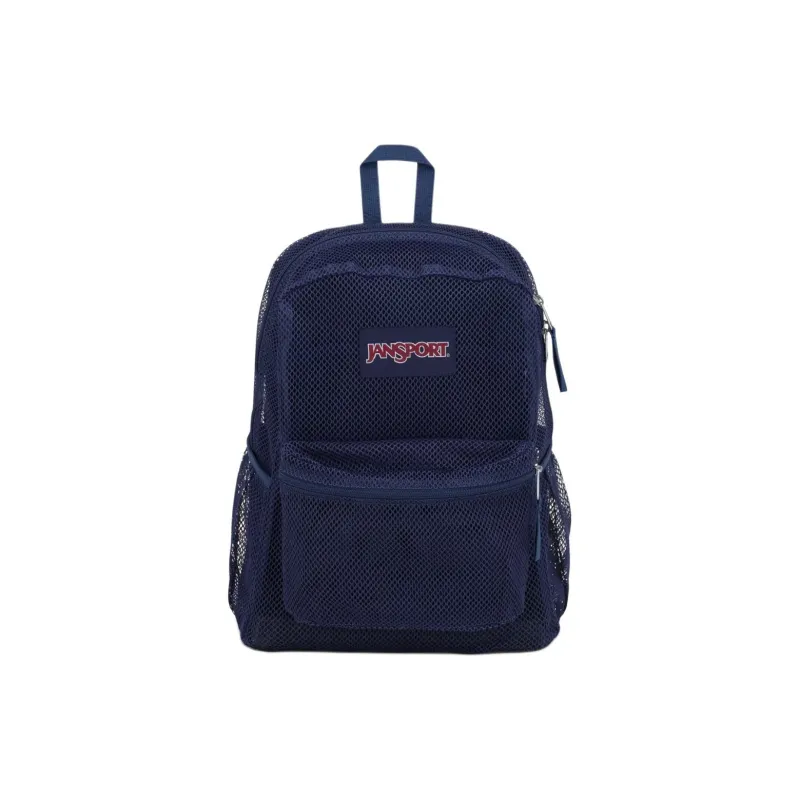 JanSport Recycled Polyester Mesh Backpack Unisex Marine Blue-0