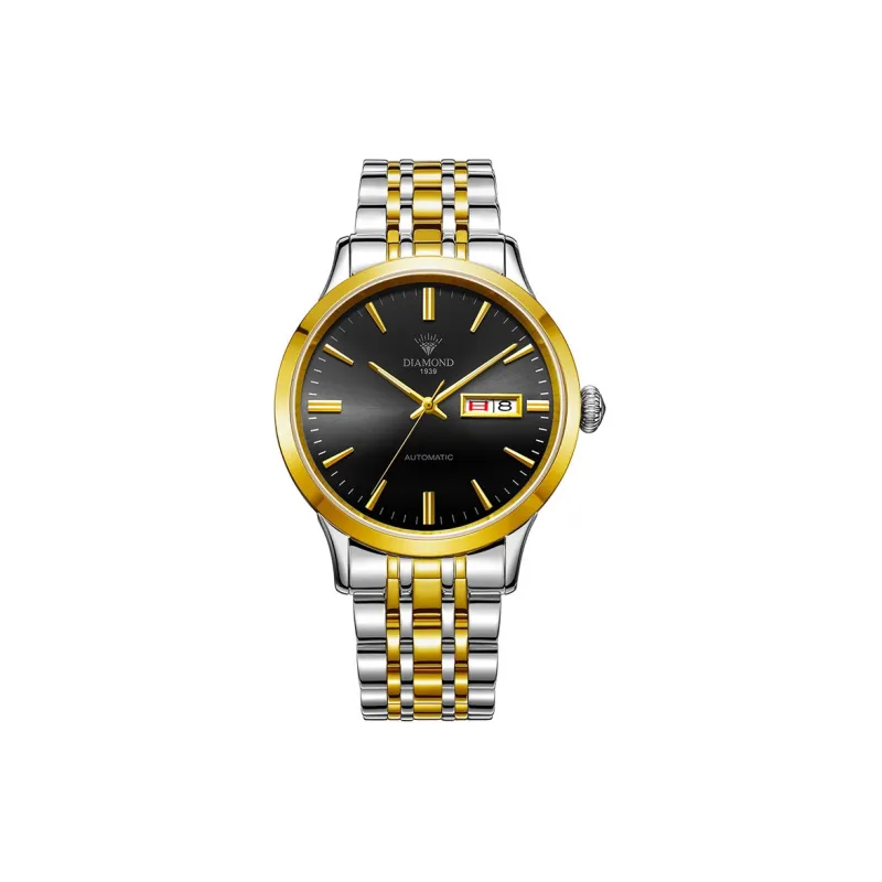 Diamond Automatic Mechanical Movement Watch Men's Watches Silver Dial-11