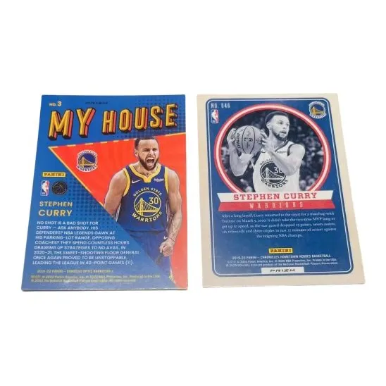 PANINI Warriors Stephen Curry Teca Refringence Player Cards Card Product Access Sports Cards 2 Pcs-1