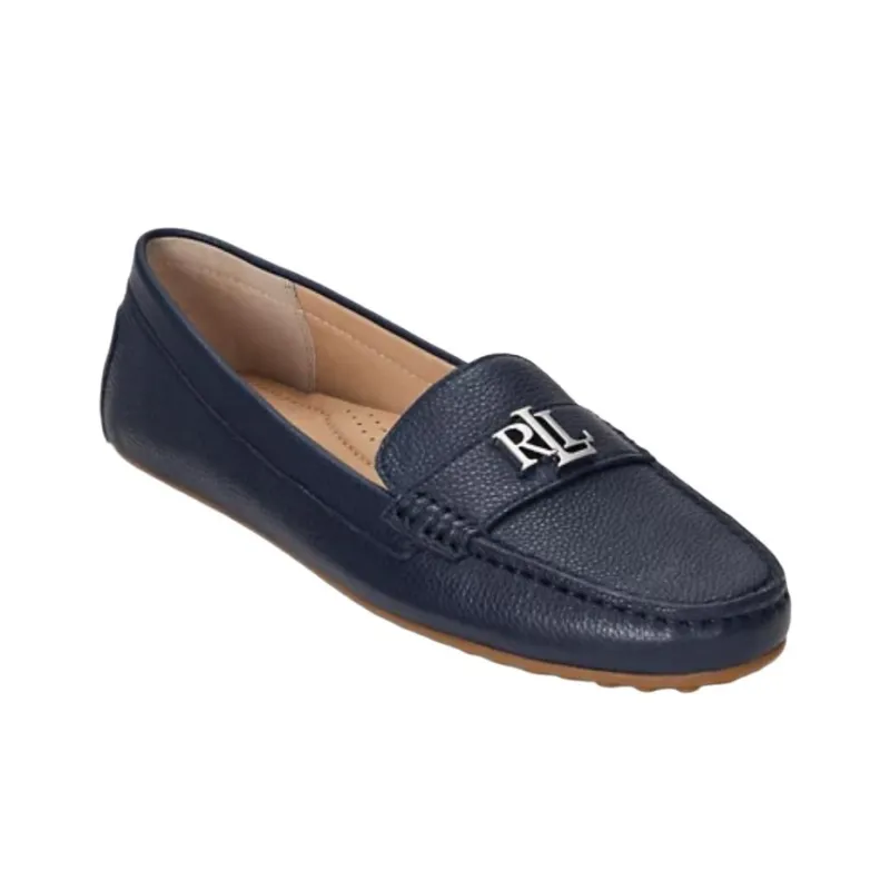 LAUREN RALPH LAUREN Barnsbury Gommino Loafers Women's Blue-2