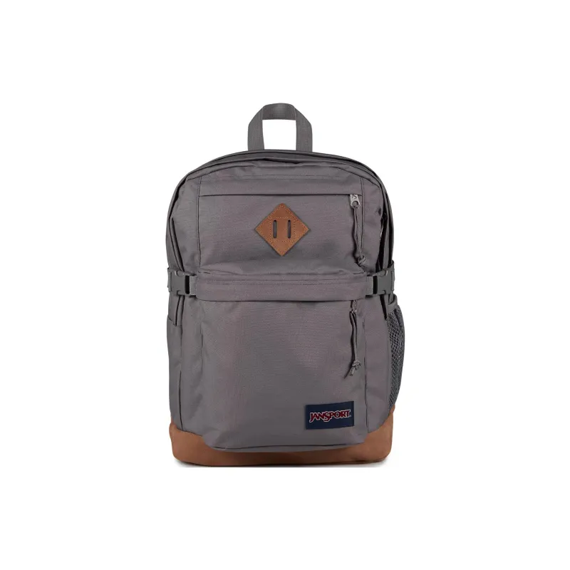 JanSport Polyester Backpack Unisex Graphite Gray-0