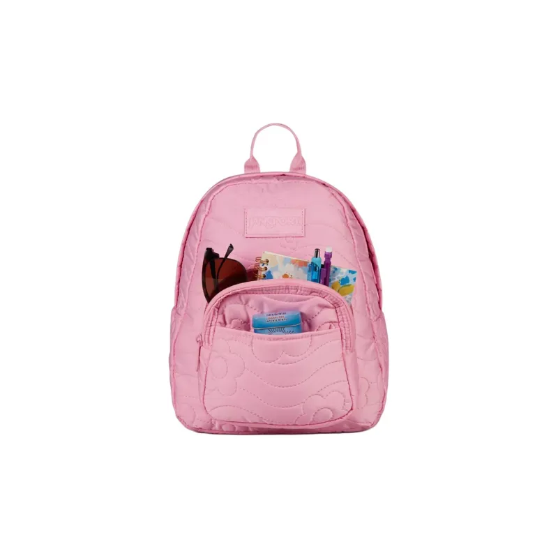JanSport Recyclable Polyester Backpack Mini Women's Pink-1
