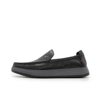 Satchi Casual Shoes Loafers Slip-on Men's Black