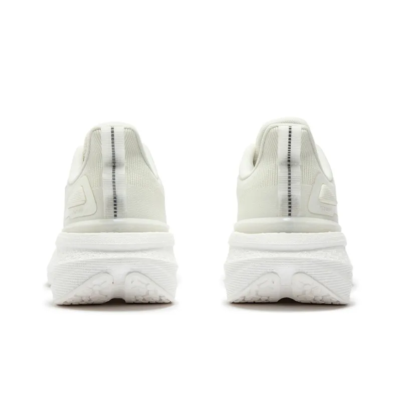 361° Cushioning Anti Slip And Wear Resistant Low Top Running Shoes Men's Feather White-3
