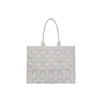 Supreme Jacquard Tote Bag Shopping Bag Handbag Regular Unisex Gray