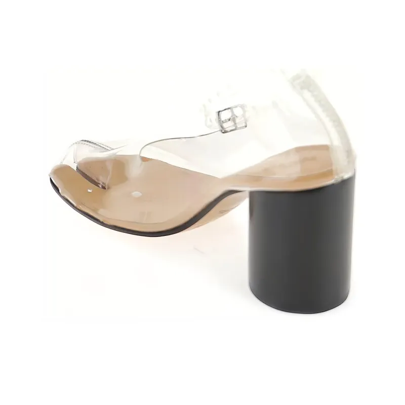 Maison Margiela Tabi 85mm Transparent Pumps-3
