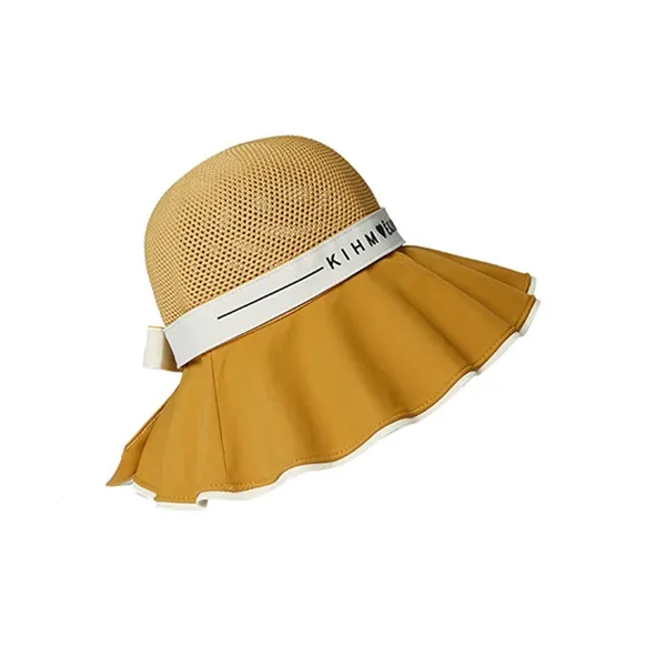 EEEENO Polyester Bucket Hats Women's-2