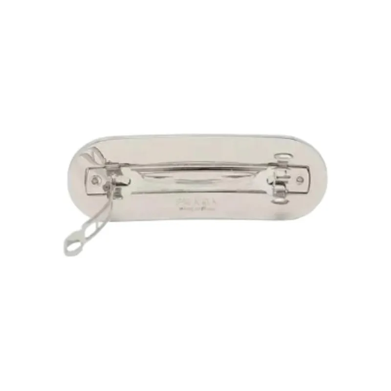 PRADA Metal Hair Clips Women's Black-1