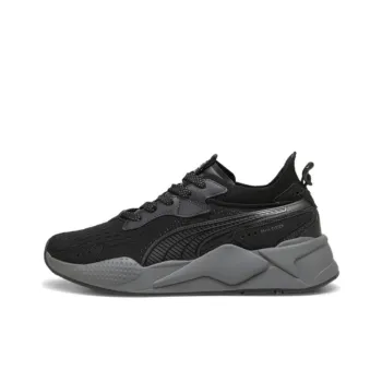 PUMA RS XK REMIX Anti Slip And Wear Resistant Lightweight Low Top Casual Shoes Unisex Black Gray