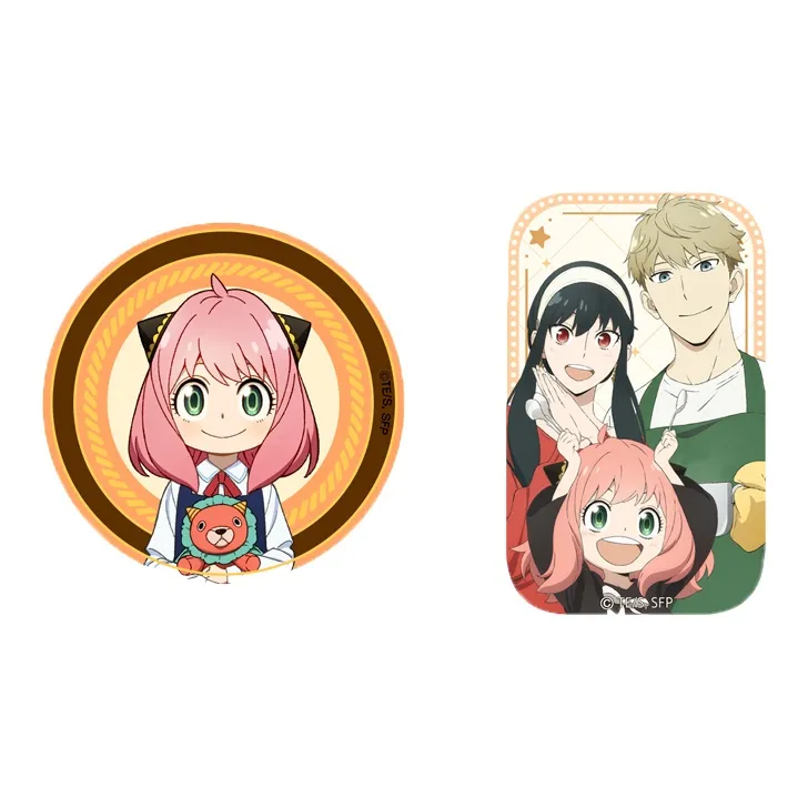 MANCOOL SPY X FAMILY Collection Damian Amaya Lloyd Fudge Family Badges-12