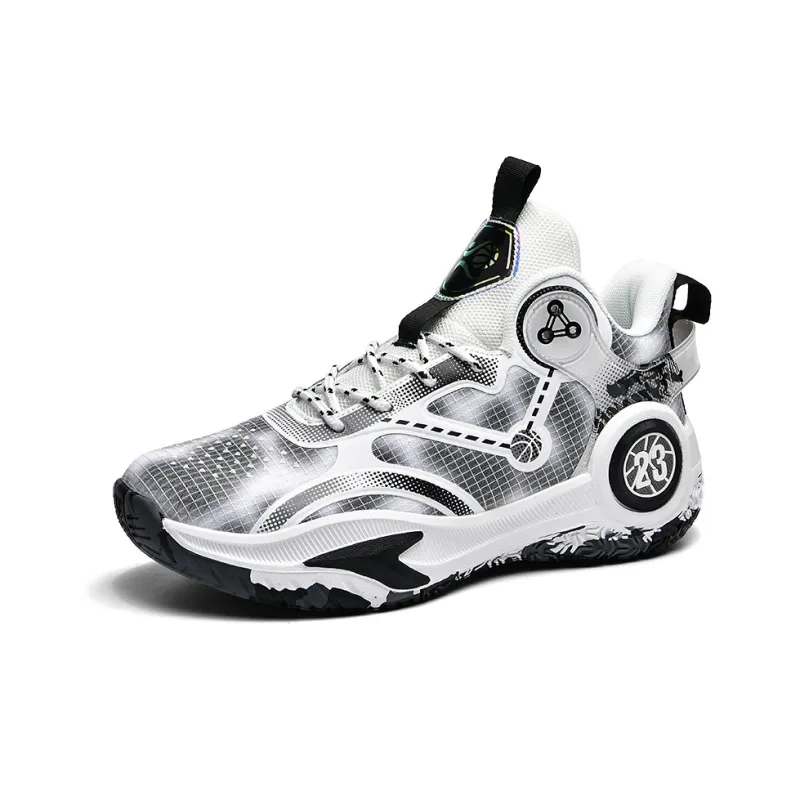 ATAY Cushioning Anti-Slip Wear-Resistant Breathability Mid-Top Basketball Shoes Unisex-11