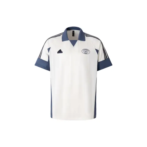 Adidas Polo Shirts Men Jade White