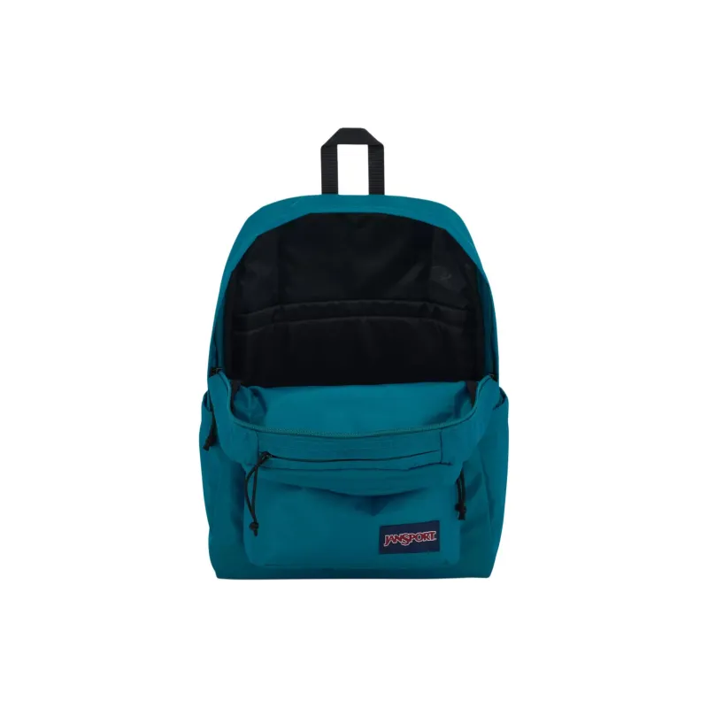 JanSport Nylon Backpack Unisex Deep Lake Blue-3