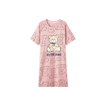 The Story Of The Flower Season Nightgown Women's Pink