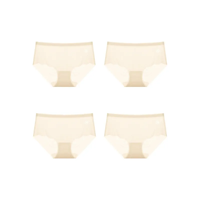 Flowers In Water Underpants Women's 4 Pack-23