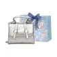 Silver+Shopping Bag