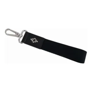 MARCELO BURLON COUNTY OF MILAN Polyester Leather Keychains Men's Black