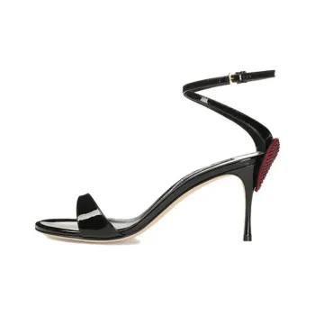 SERGIO ROSSI Godiva Strap Sandals Women's Black