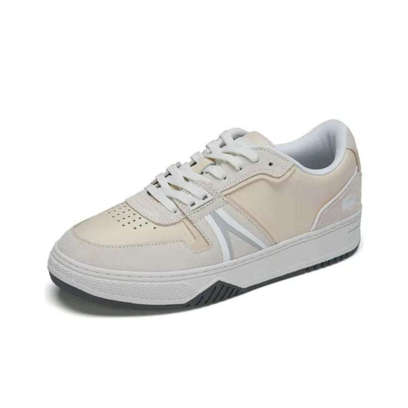 LACOSTE Low-Top Skateboard Shoes Men's Greige-1