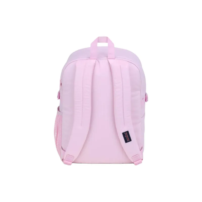 JanSport Suede Backpack Extra Large Unisex Pink-5