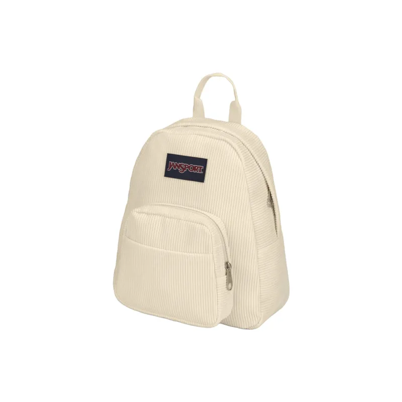JanSport Recycled Polyester Fabric Blend Backpack Mini Women's Beige-1