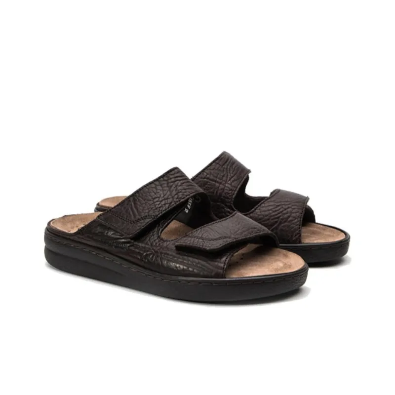 MEPHISTO Rubber Sole Slide Slippers 3.5cm Men's-7