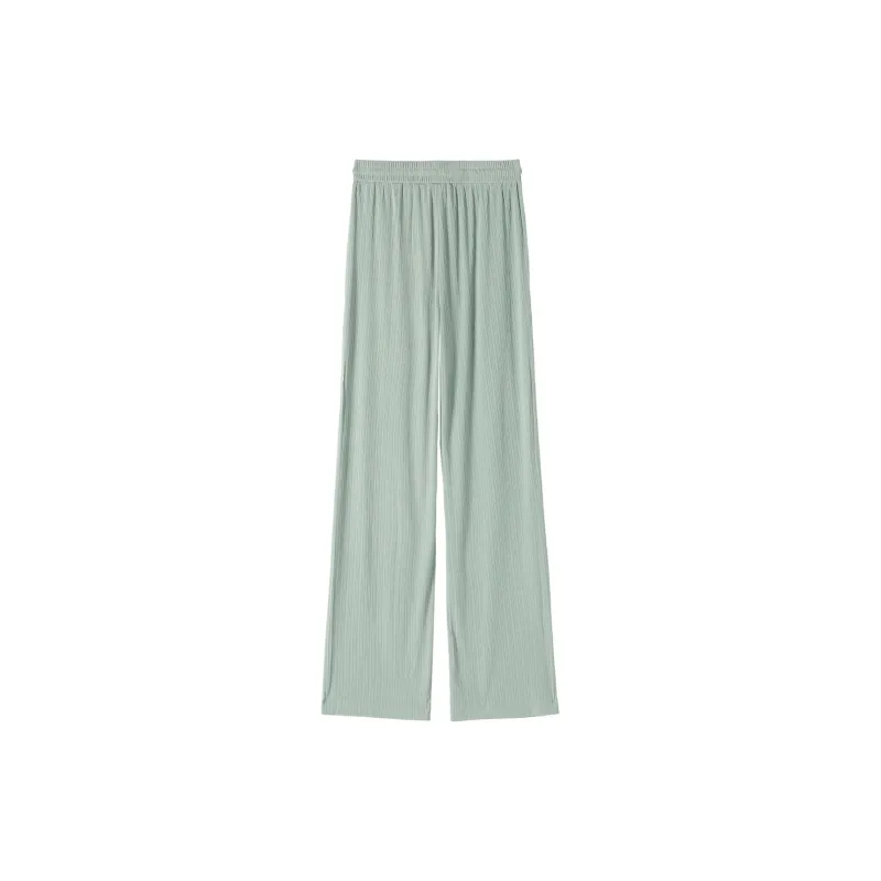 0571 Family Casual Pants Women's Green-1
