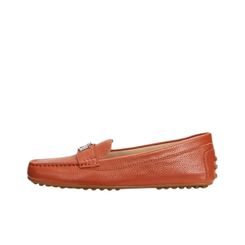 LAUREN RALPH LAUREN Barnsbury Beanie Shoes Women's Orange-0