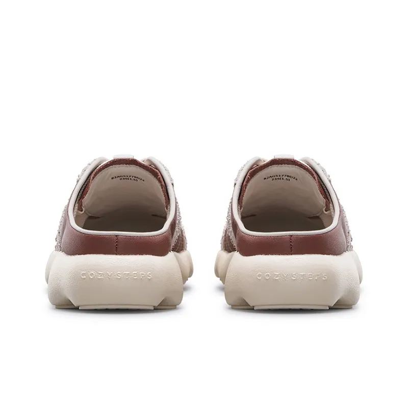 COZY STEPS Composite Sole Slip-Resistant Wrap-toe Slippers Women's-8