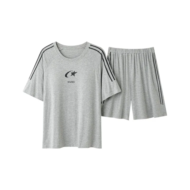 William Pajama Set Women's Gray-0