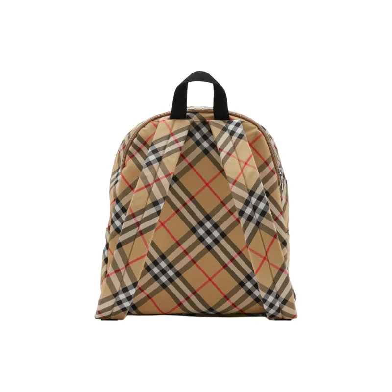 Burberry Canvas Polyester Backpack Men's Sand-6