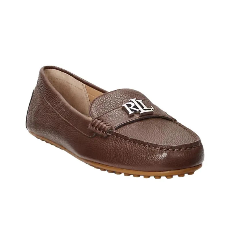 LAUREN RALPH LAUREN Barnsbury Beanie Shoes Women's Brown-2