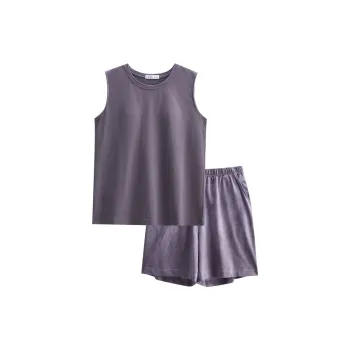 Same Language Pajama Set Women's Strange Hyacinth Purple