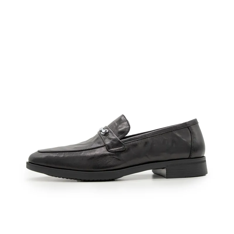 Satchi Dress Shoes Slip on Men's Black-0