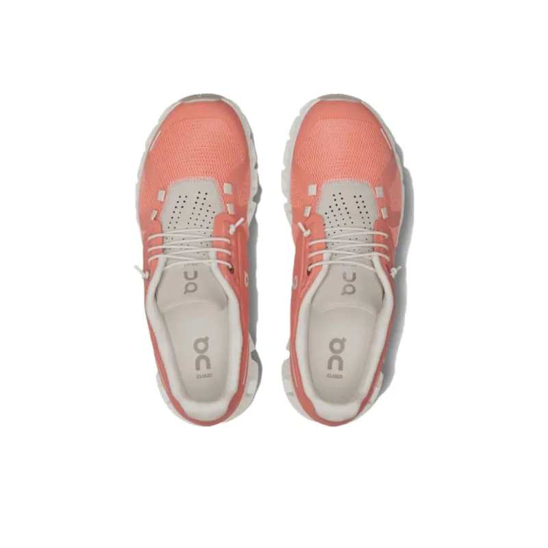 On Running Cloud 5 Flamingo Pearl Women's-2