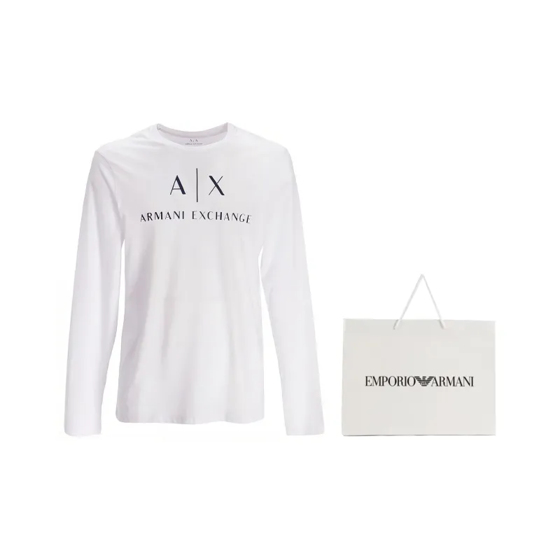 ARMANI EXCHANGE Regular T Shirt Men's White-1