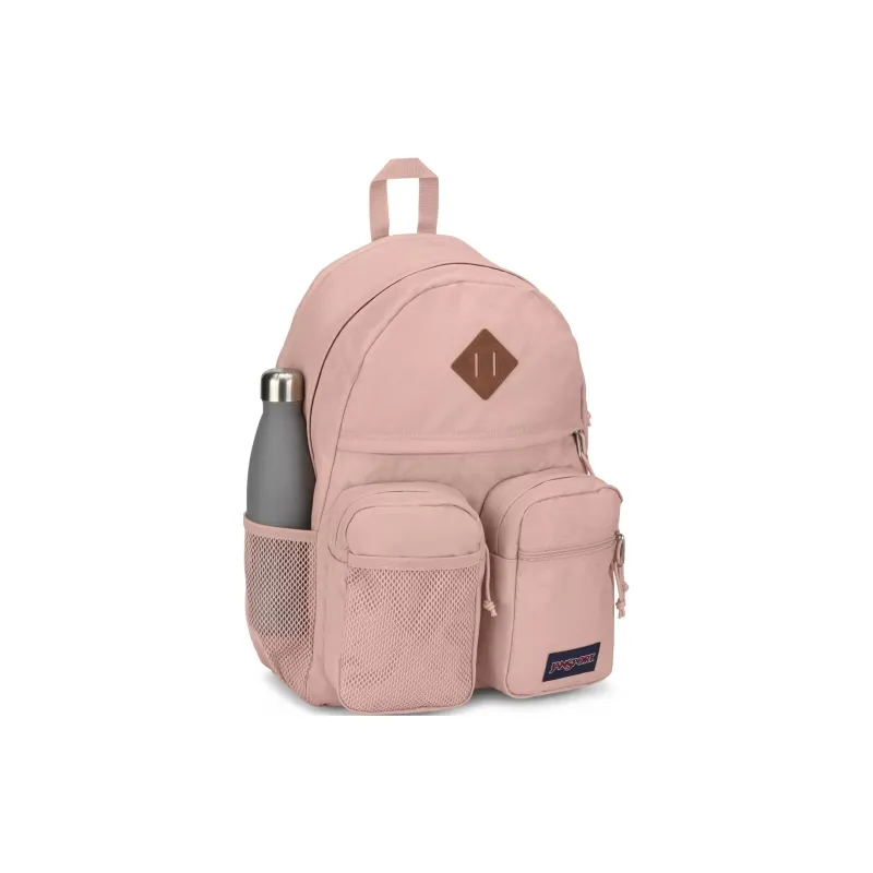 JanSport Polyester Backpack Unisex Mist Rose-5