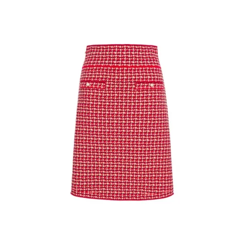 Sandro Casual Long Skirts Women's Red