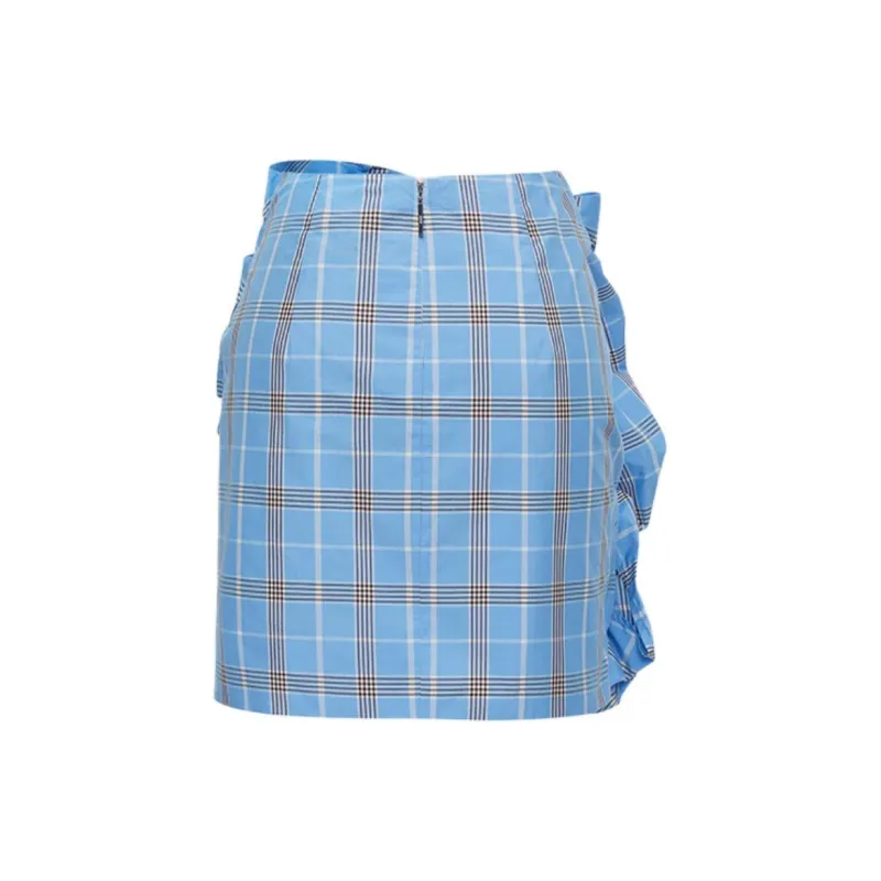 MSGM SS24 Casual Short Skirts Women's Light Blue-1