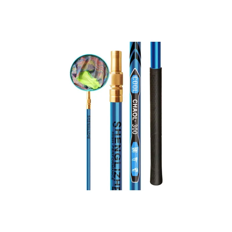 Wind Seals Fishing Net Pole Carbon Fiber 2.1 Meters/2.4 Meters/2.7 Meters/3.0 Meters-7