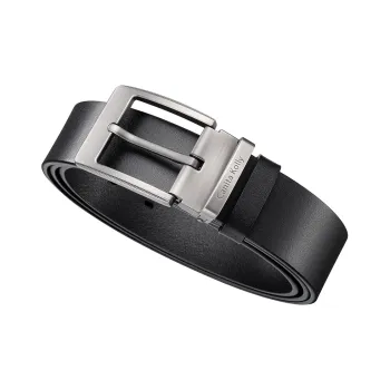 Canita Kolly Casual Denim Style Soft Comfortable Top Grain Cow Leather Belts Men's Width  3.5cm