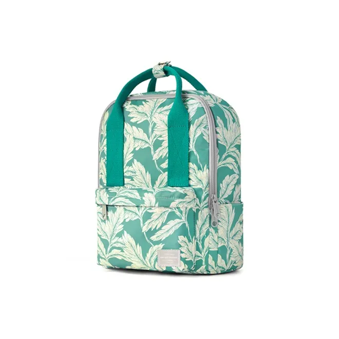 MR.ACE HOMME Polyester Backpack Medium Size Unisex Turquoise Vine Green-1