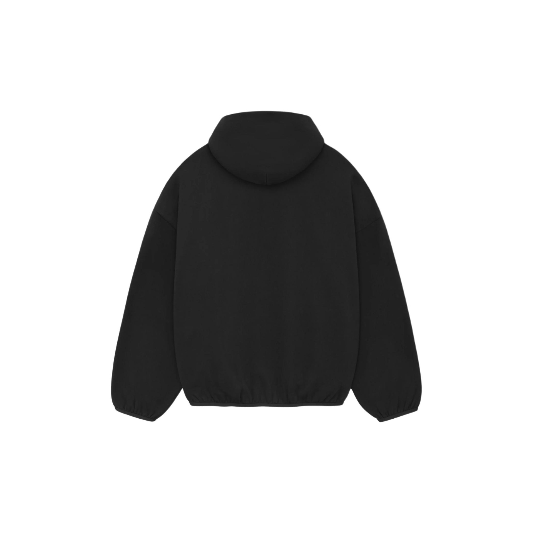 FW20 FEAR OF GOD ESSENTIALS CORE HOODIE CORE BLACK 無地 Fear of God Essentials Core Collection Hoodie Black Men's