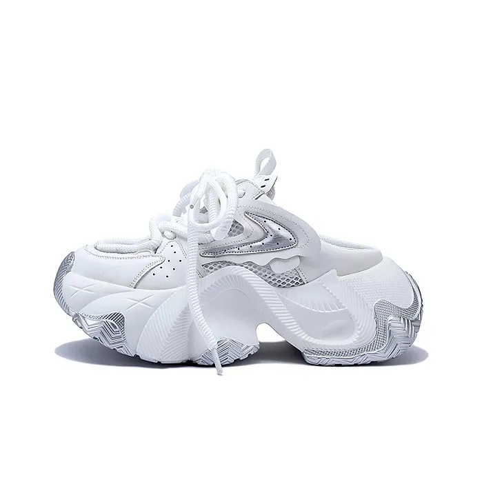 SELAIYA Abrasion Resistant Slip Resistant Closed Toe Slippers Women's White-0