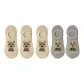 5 Pack (Beige X3+Gray X2)