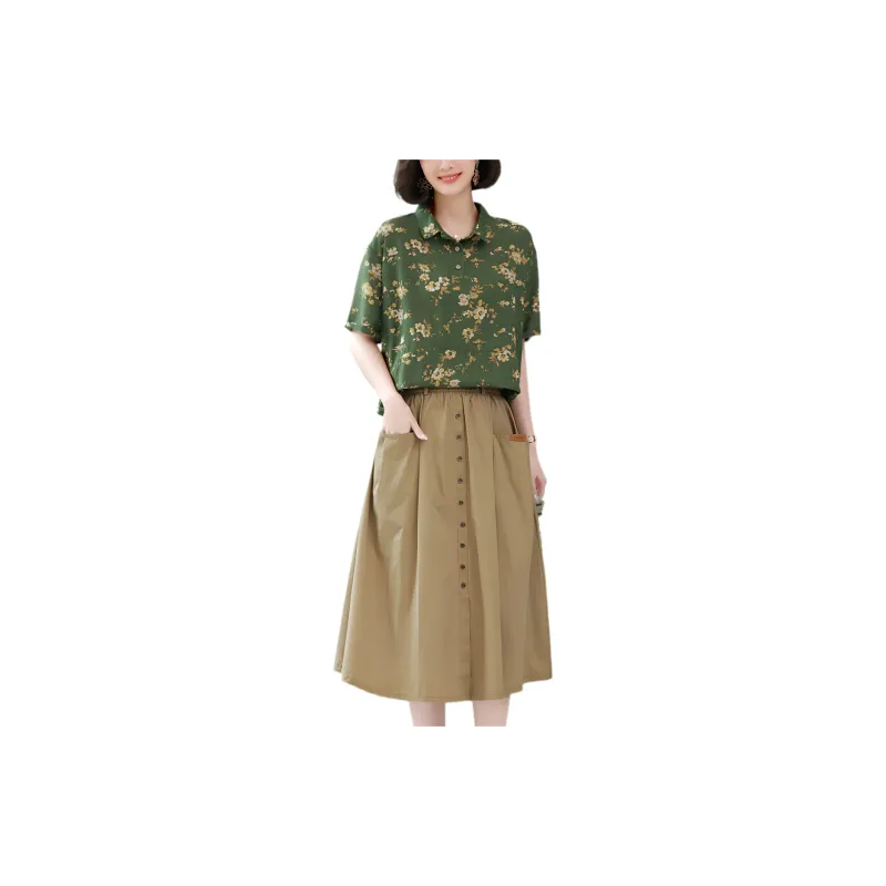 Mula Two Piece Skirt Sets Women's-7